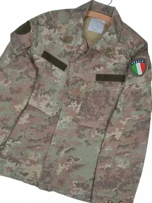 Kurtka Vegetato Italiano L styl militarny camo