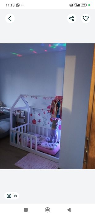 Sprzedam łóżko domek