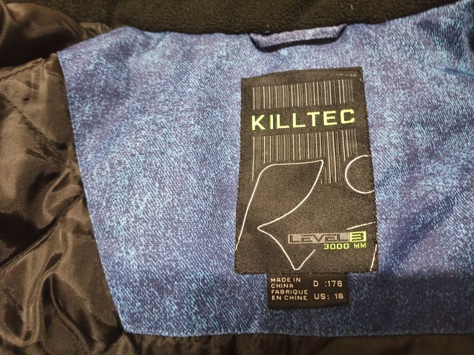 Męska chłopięca kurtka narciarska snowbordowa Killtec r. 176 3.000