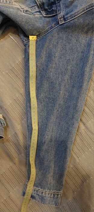 Kurtka jeansowa dłuższa