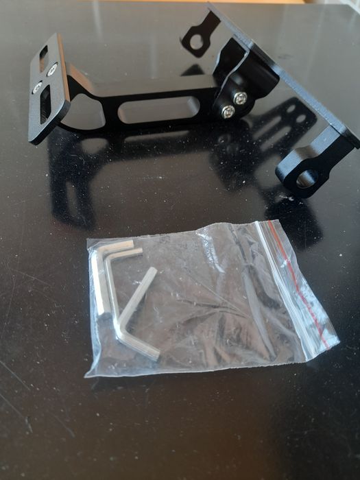 Suporte de matricula para mota