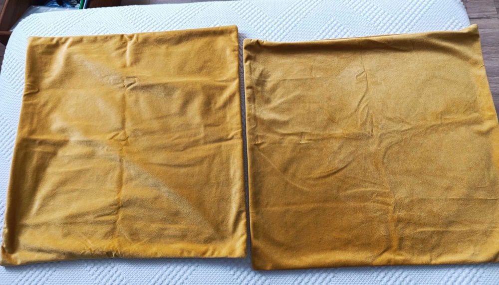 Capas de almofadas amarelas [45x45cm]