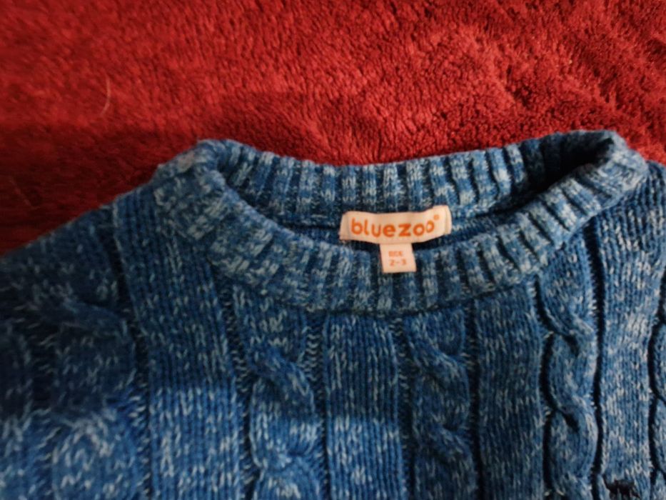 Sweter chłopięcy m-ki bluezoo rozm. 2-3 lata