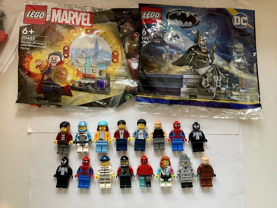Lego мініфігурки, star wars 25,27 серія, марвел дс та інші