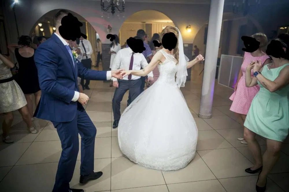 Suknia ślubna princessa rozm 36 biała