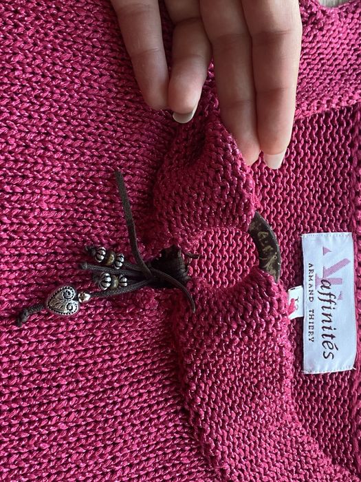 топ майка рожева з фурніторою