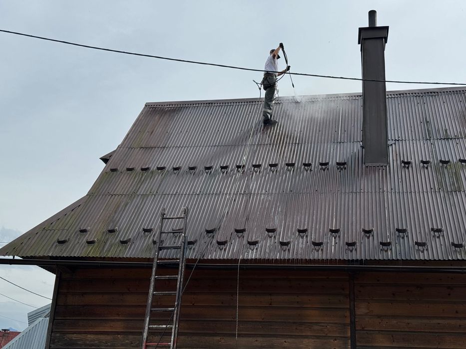 Malowanie dachów, elewacji, wnętrz, konserwacja konstrukcji stalowych
