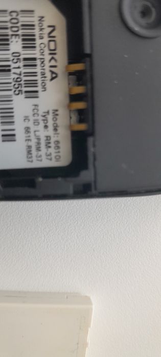 Do kolekcji - nokia 6610i - granatowa
