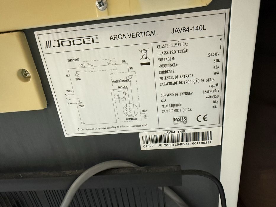 Arca congeladora Jocel