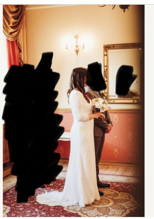 Suknia ślubna koronkowa