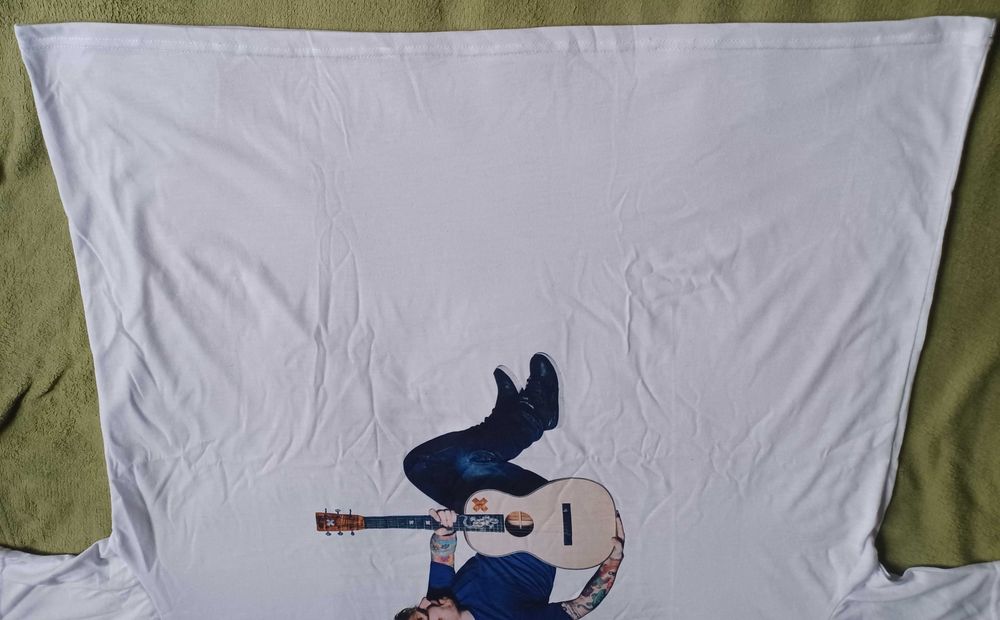 Ed Sheeran Divide Tour 2019 Koszulka T-shirt XXL 2XL Nowa Unikat !