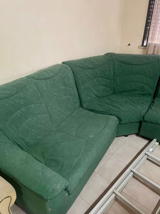 Sofá de canto 7 lugares