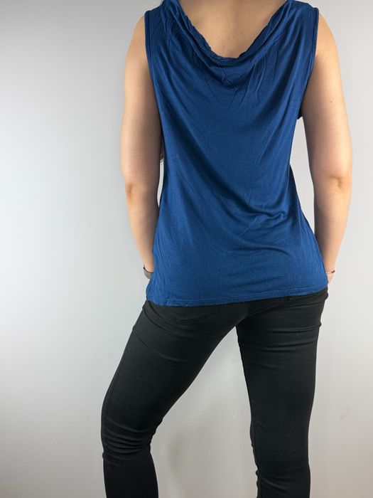 Atmosphere bluzka koszulka top damski na ramiączkach granatowy rozmiar 42 XL