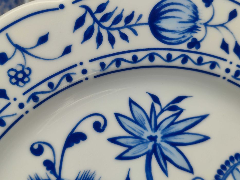 Etażerka / patera / duży talerz - 26 cm - Wzór cebulowy - Triptis #2