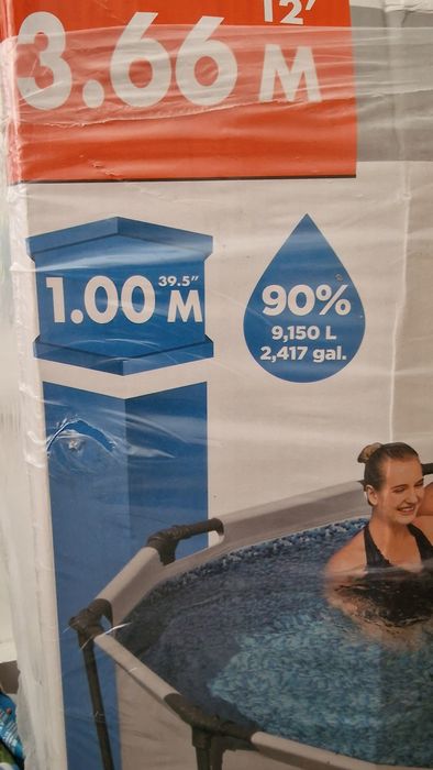 Piscina Bestway 3.66m x 1.00m Completa (Bomba + Escada)