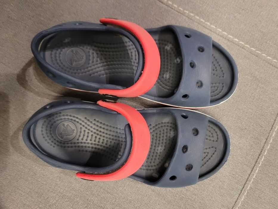 Sandały crocs c11 granatowe