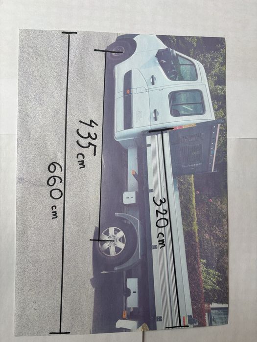 Renault Master 7 osobowe (wywrotka )