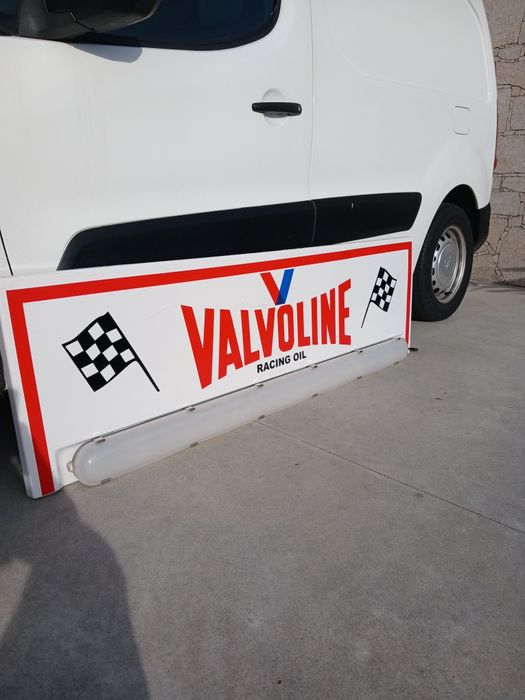 Reclame grande 1,70m x 50cm com luz