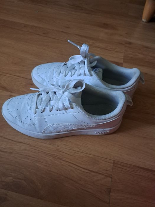 Białe Sneakersy puma
