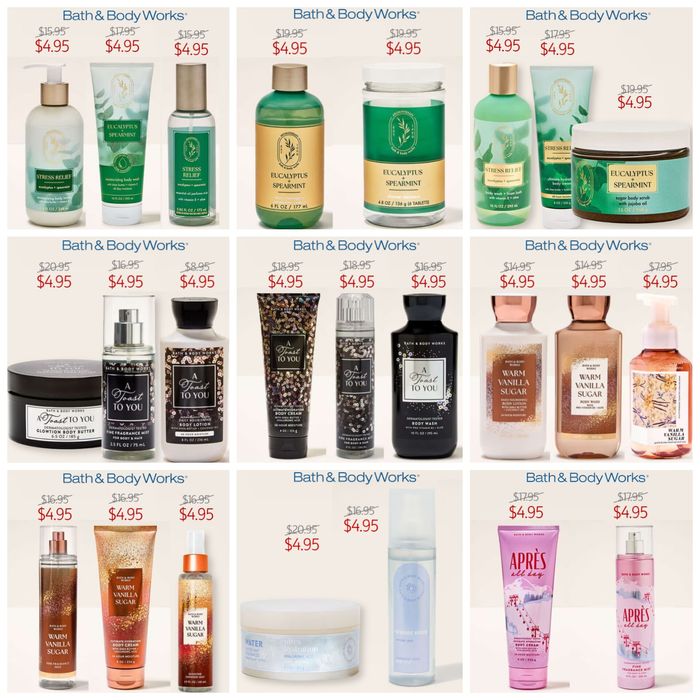 BBW під замовлення Bath and body works