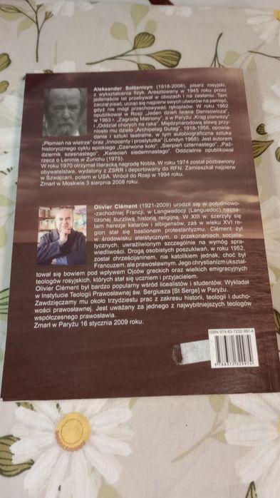 Solżenicyn na nowo odczytane. Olivier Ciement