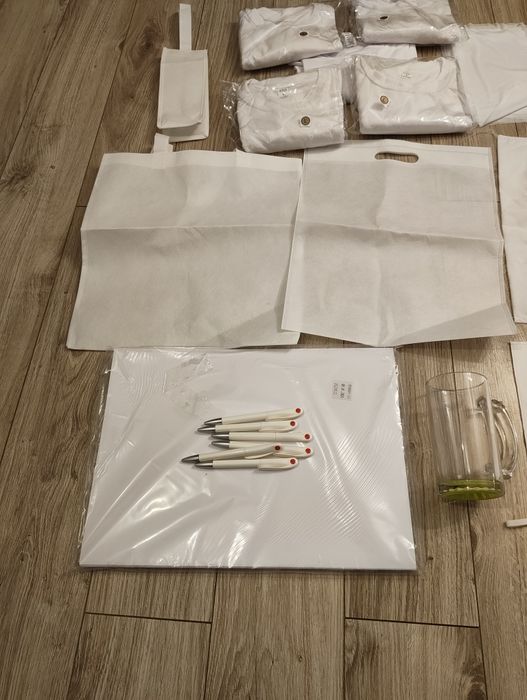 Produkty do sublimacji koszulki czapka długopis