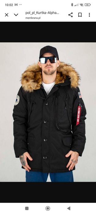 Męska kurtka zimowa Alpha Industries
