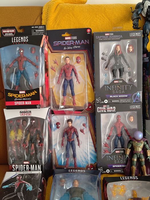 Marvel Legends Hasbro Dr Doom SpiderMan Goblin Rhino Mysterio Kraven