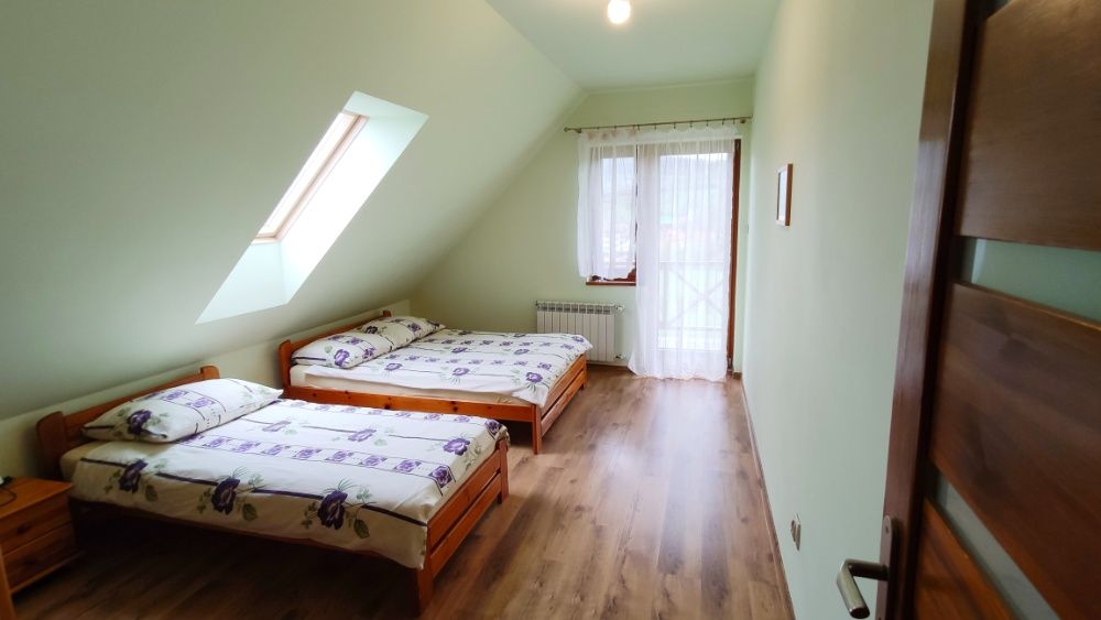 Domek z kominkiem Beskidy Korbielów balia jacuzzi