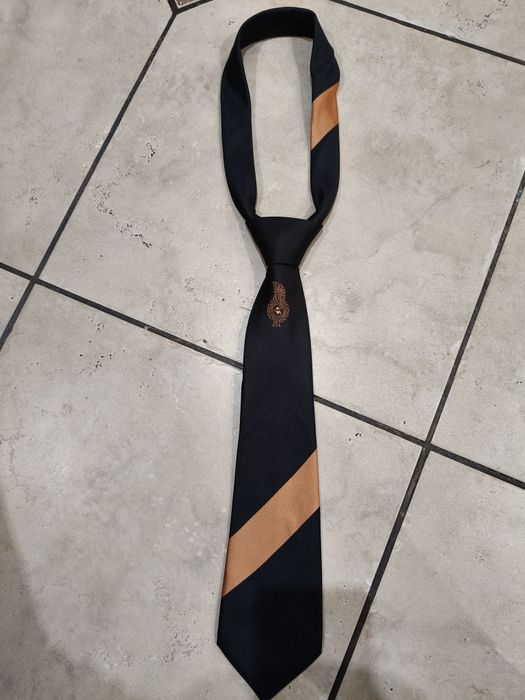 Czarny krawat 11LDKPanc.