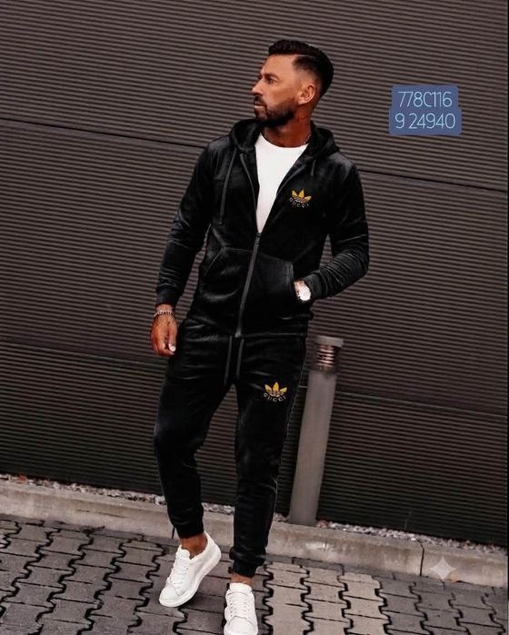 Dres welur logo szyte
