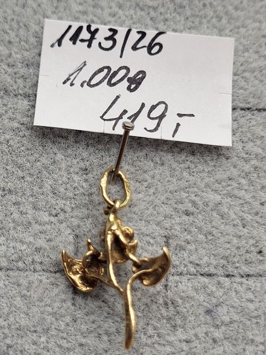 Wisiorek Złoty 1g P585 * Komis Madej Gorlice