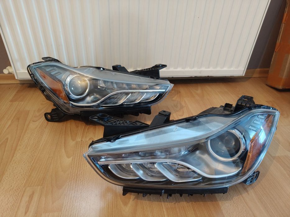 Maserati Ghibli USA lampy lampa kompletna prawa lewa bi xenon skrętny LED IDEAŁ