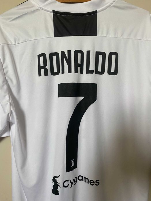 JUVENTUS TURYN F.C. nr 7 RONALDO - 2018- 2019 - XL - adidas - UNIKAT