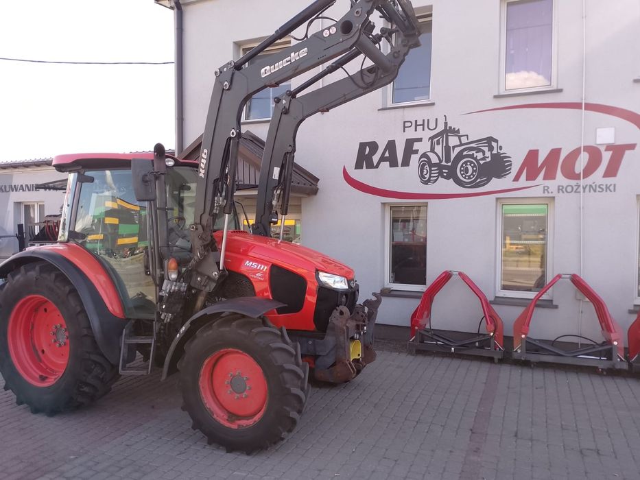 KUBOTA M5111 TUR QUICK sprowadzona