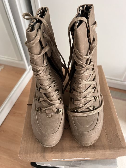 Botas 39 salto compensado