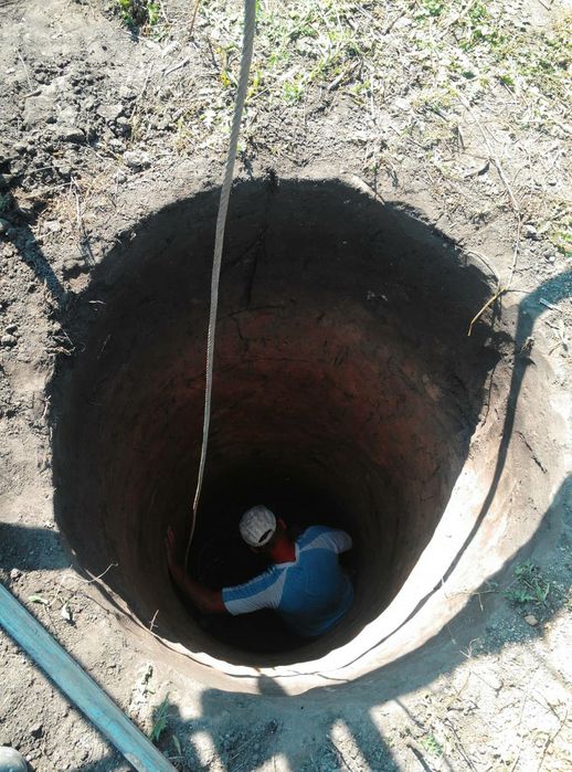 Копка колодцев,углубление,чистка колодцев.копка канализации, септика.