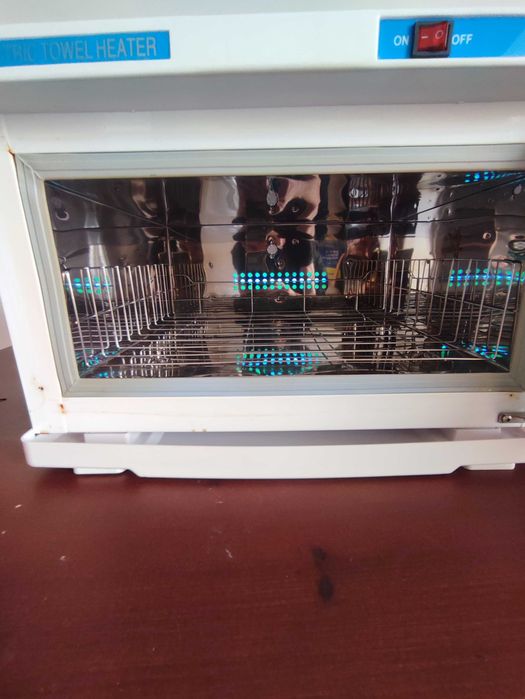Forno esterilização UV toalhas barbearia