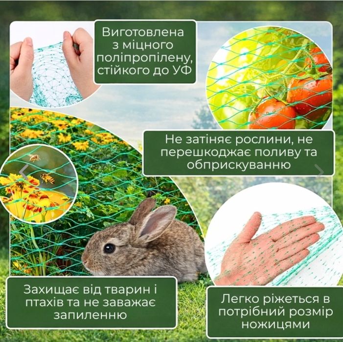 Сетка от птиц 4м*100м