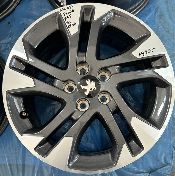 161 Felgi Peugeot R 17 5x108 otwór 65 Bardzo Ładne
