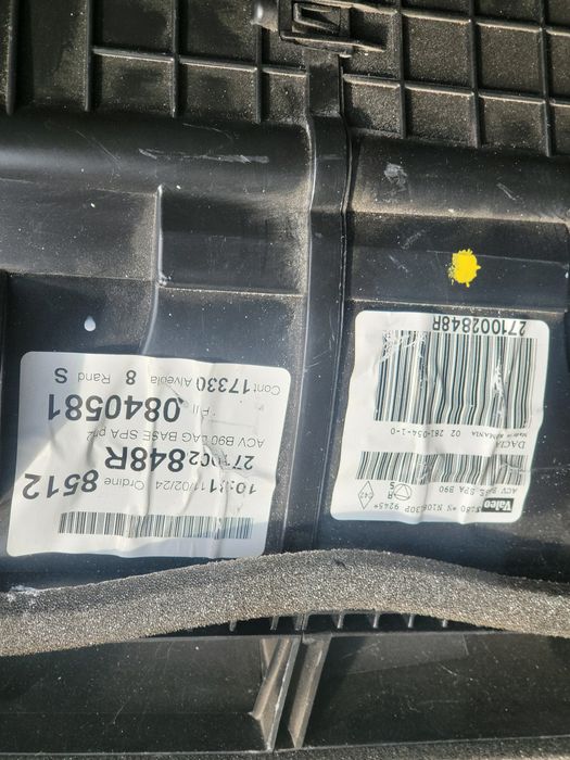 Корпус  пічки у зборі Dacia Logan