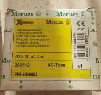 УЗО Schrack Moeller Hager  10кА/30мА  4P 63А тип AC