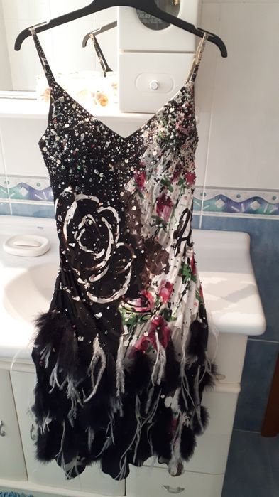 Vestido de festa com ou sem casaco. Negociável