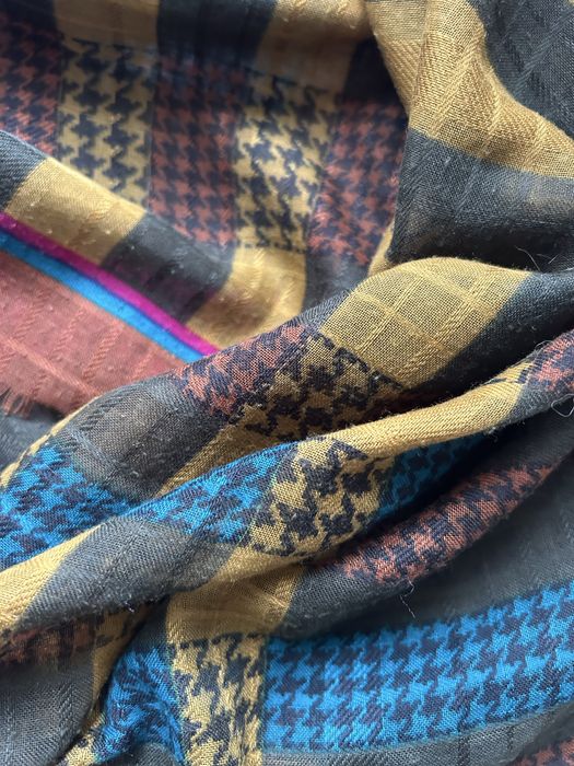 Oryginalna chusta oversize w stylu boho