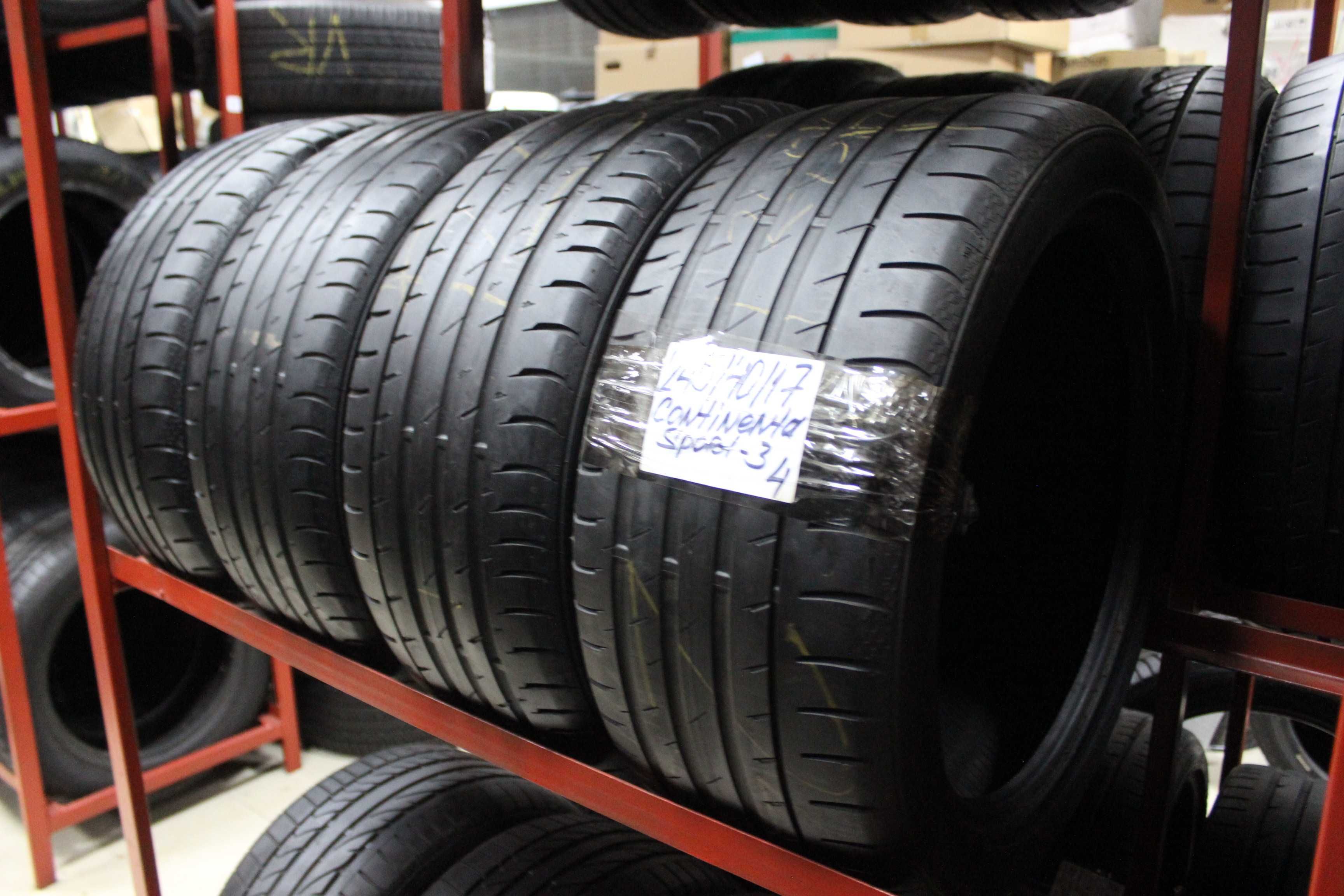 245-40-R17 CONTINENTAL CONTI SPORT-3 комплект летняя резина GERMANY: 2 ...