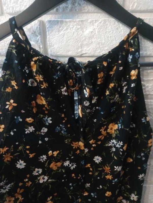 Oasis bluzka damska top r.10 38 w kwiatuszki