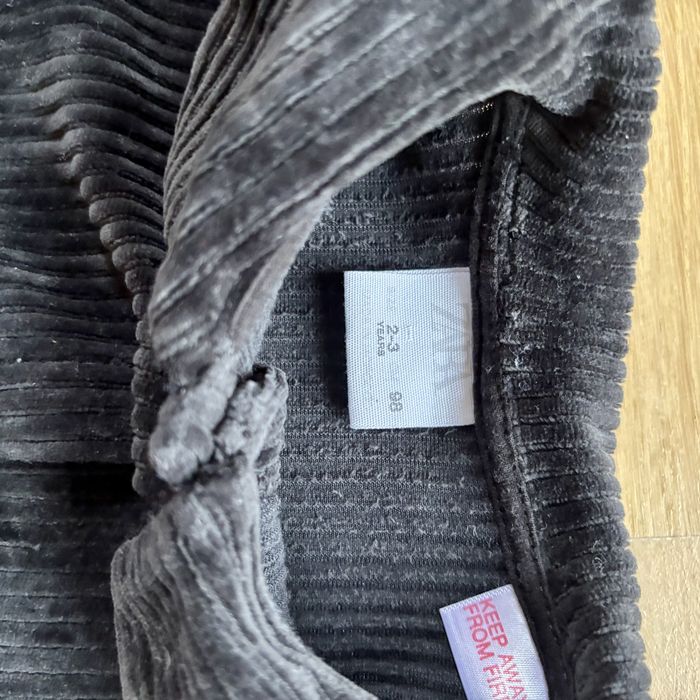 Sukienka sztruksowa Zara rozmiar 98