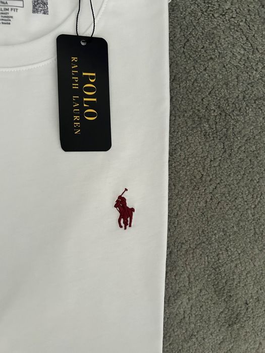T-shirt Ralph Lauren branca M