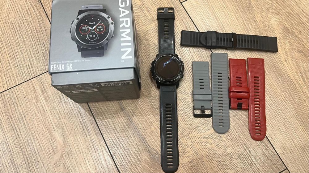 Zegarek Garmin fenix 5X z mapami