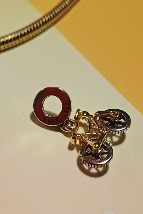 Charms rowerek do bransoletki Pandora